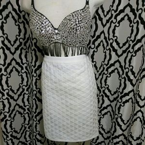 Chiffon lined skirt